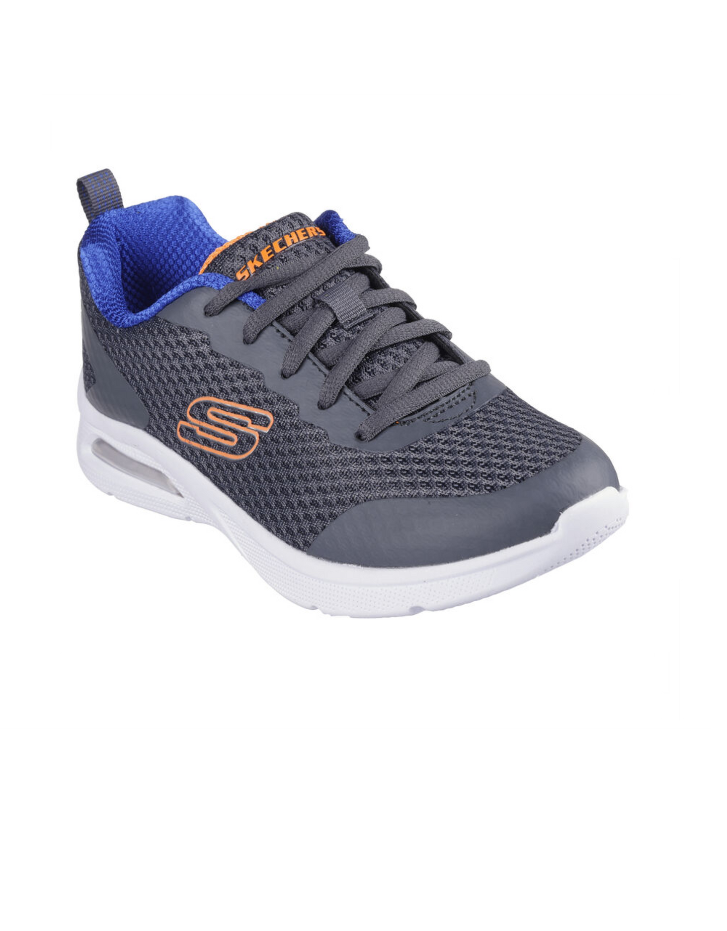 Skechers 403819L CCBL Microspec Max-Kaptix - Charcoal/Blue