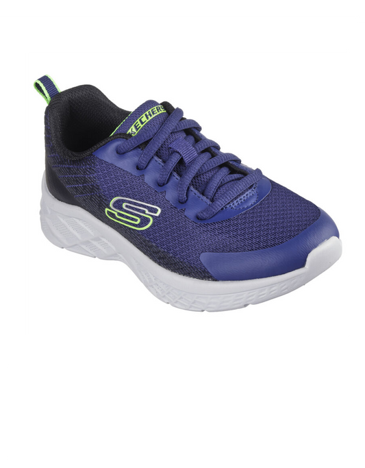 Skechers 403925L NBLM Microspec II - Vovrix - Navy/Black/Lime