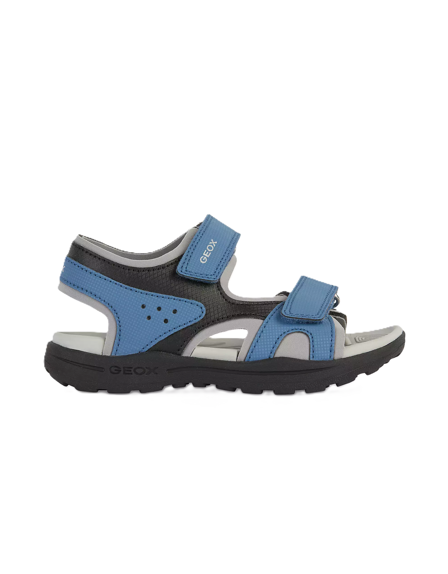 Geox Vaniett Blue Black Open Toe