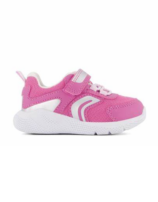 Geox B Sprintye Fuchsia Silver