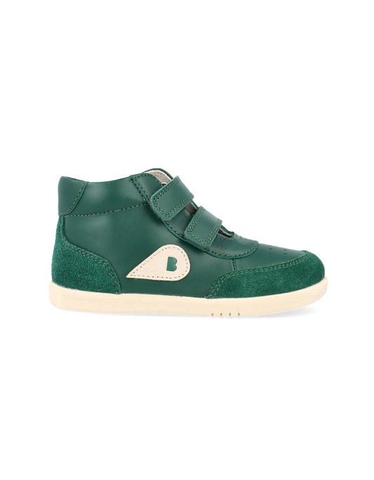 Bobux Champ High Deep Emerald & Chalk - I-Walk