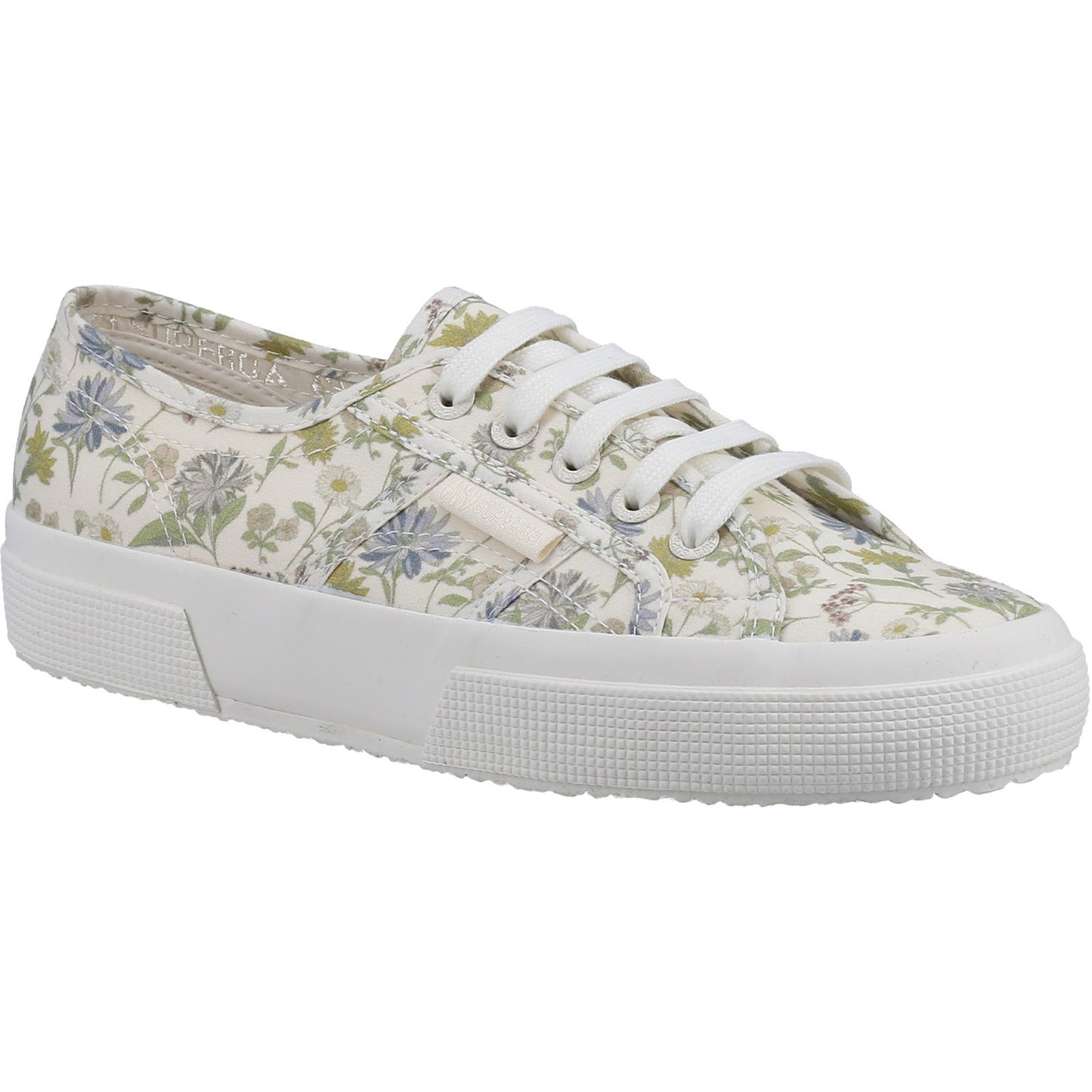 Superga FLORAL PRINT Trainer AACWHA White/Floral Print