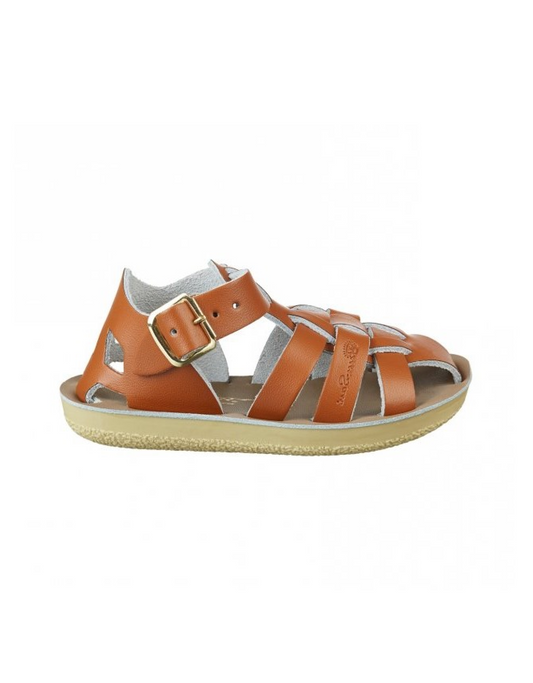 Saltwater Shark Sandal Child Tan